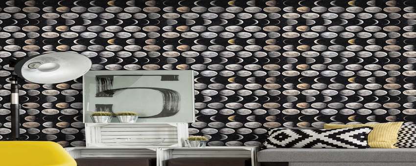 How to use moon phases wallpaper in your home interior